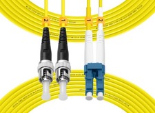 -OS2 LC to ST Fiber Patch Cable Single Mode Duplex, 3M(10ft) picture