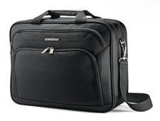 Samsonite Xenon 3.0 Two Gusset Briefcase with Shoulder Strap Black Laptop NEW picture