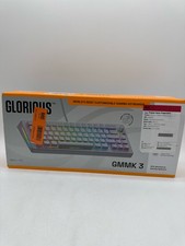 GLORIOUS GMMK 3 65% Wired Mechanical Gaming Keyboard Linear Switch White picture