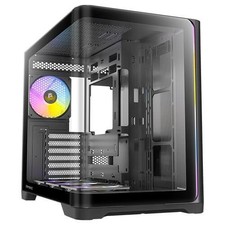 ANTEC C5 CURVE ARGB Mid-Tower ATX Desktop Case USB-C Curved TG 4xARGB Fans Black picture