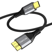 10 Gbps Micro B to USB C Cable, 1Ft 1.5Ft 3Ft 6Ft 10Ft Gold-Plated picture