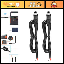 2PCS DC8020 Connector Pigtail Cable 8mm Male Plug to Bare Wire Power Cable 1m picture
