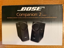 NEW Bose Companion 2 Series 1 Multimedia Speaker System, black - in sealed box picture