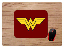 WONDER WOMAN LOGO DESIGN  MOUSEPAD MOUSE PAD HOME OFFICE GIFT DESIGN 3 picture
