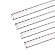 PETG Tubing Hard 12mm ID, 16mm OD, 50cm Length, High Transparent Clear 4pcs picture