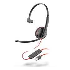 Plantronics - Blackwire 3210 - Wired, Single Ear (Monaural) Headset with Boom picture