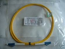 LC/UPC to LC/UPC fiber patch cord jumper cable SMF 9/125 simplex 5m length picture