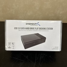 Sabrent EC-DFLT USB 3.0 to SATA External Hard Drive Lay-flat Docking Station picture