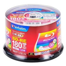 Verbatim Bar Bay Tum Removal Recording Blu-ray Disc BD-RE 25GB [50 pieces 3 picture