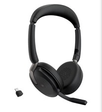 Jabra Evolve2 65 Flex USB-C Wireless On-Ear Headset, MS Teams - Black picture