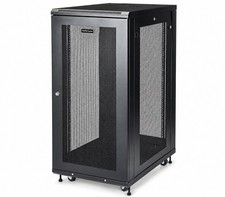🔴StarTech RK2433BKM 24U Server Rack Cabinet Enclosure 19in 4-Post Locking‼️ picture