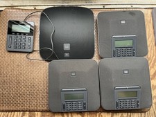 Cisco 7832 IP Conference Phone 360-Degree Mic + Box, Black, CP-7832-K9 Lot Of 3 picture