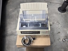 Oki MICROLINE 320 Turbo Mono Dot Matrix Printer D22800A USB Excellent Condition picture
