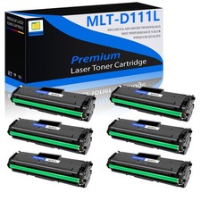 6 Pack MLT-D111L Toner Cartridge for Samsung 111L Xpress M2070FW M2020W M2022W picture