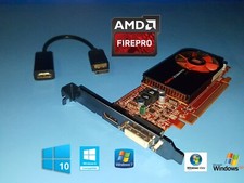 Acer Aspire M1100 M1200 M1201 M1202 AMD DVI DP Video Card w/ HDMI Adapter picture