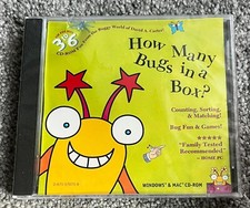 NEW/SEALED How Many Bugs In A Box PC Game CD-ROM Windows/Mac 1997 DAVID A CARTER picture