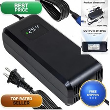24V(Max 29.4V) 5A Lithium Battery Charger for 24V Lithium Packs picture