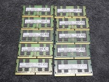 Lot of 10 Samsung 16GB DDR4-3200 2Rx8 SODIMM RAM M471A2K43DB1-CWE picture