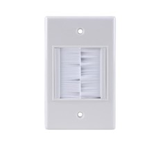 Construct Pro SingleGang WideMouth Decor Brush Plate White With Brush picture