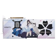 Yeston RX9070XT-16GD6 Sakura Eyebrow Marry OC Graphics Card picture