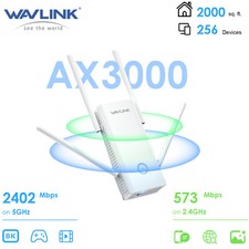 2025 New WiFi Amplifier WAVLINK AX3000 Dual Band Wi-Fi 6 Repeater/AP/Router picture
