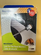 Kensington Microsaver Lock for Flat Panel Monitors (K64529US) 6 ft. Steel Cable picture