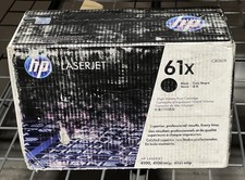 HP 61X (C8061X) Black Toner Cartridge-Worn Box/Open Box picture