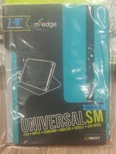 Brand New In Package Medge Universal SM Folio Plus Case 7-8