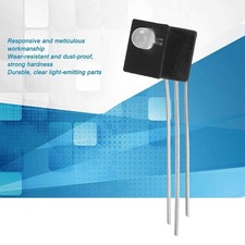 20Pcs LED Luminous Diode Lamp Holder 1‑Hole 2‑Color 3‑Pin Common Anode Light picture