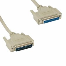 KNTK 15ft DB25 to DB25 Extension Cable RS232 Parallel Printer Serial SCSI M/F picture
