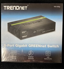 Brand New TRENDnet 5-Port Gigabit GREENnet Switch TEG-S50g - Sealed picture