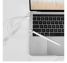 Insignia Active Stylus NS-TS3AIEW24 White for iPad Pro/Air/mini Magnetic picture