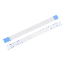 45mmx0.5mm 6 Pin FPC/FFC Flat Ribbon Cable Connector 10Pack picture