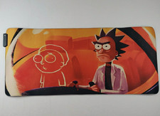 RICK AND MORTY RGB LED Extra Large Soft Gaming Mouse Pad Extended Glowing Pad picture