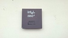 Intel A80960CA33 rev D2 Intel i960 vintage RISC CPU GOLD picture