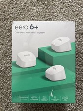 EERO 6+ AX3000 Wi-Fi 6 Dual-Band Gigabit Mesh System White 3 Piece  picture