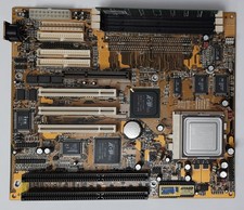 PCChips M577 Super Socket 7 ISA AGP Retro Motherboard + AMD K6-2 550MHz + 128MB picture
