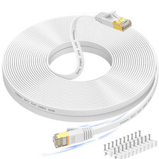 Cable Ethernet Cat 7 de 30 m para red LAN de Internet plana y de alta velocidad picture