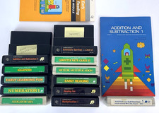TI-99/4A TI99 Scott Foresman Education 14 Cartridges Lot Vintage Computer Games picture