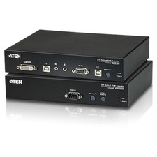 Aten - CE680 - ATEN DVI Optical KVM Extender-TAA Compliant - 1 Computer(s) - 1 picture