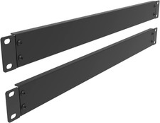 2 Pack 1U Metal Disassembled Blank Panel picture