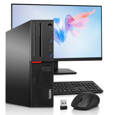 Lenovo M700 Desktop PC i5-6th 32GB RAM 1TB SSD 1TB HDD 24” LED Wi-Fi Windows 11 picture