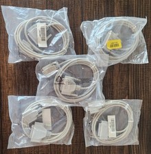 Lot of 5 New DB9 Female to DB25 Male Serial Modem Cable 6ft RS232 2901-6MF9 picture