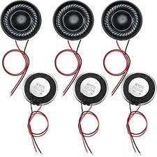 6 Pcs 2W 8 Ohm Small Round Metal Shell Internal Speakers picture