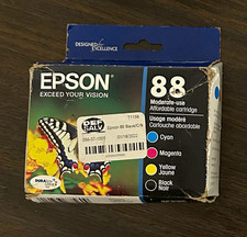 Epson 88 Genuine/Original CMYK Inkjet Ink Cartridge 4-Pack T1158 picture