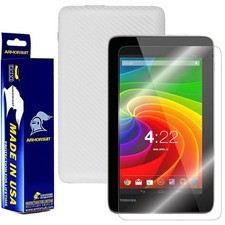 ArmorSuit MilitaryShield Toshiba Excite 7c Screen Protector + White Carbon Skin picture