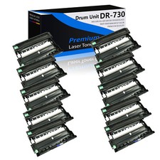 10PK - DR730 Drum Unit for Brother DR-730 HL-L2370DWXL MFC-L2713DW MFC-L2750DW picture