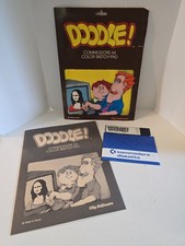 VTG 1983 Doodle Drawing Program for Commodore 64 Manual Diskette And Sleeve picture