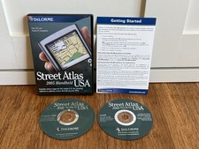 DeLorme Street Atlas USA 2005 Handheld • Palm OS Pocket PC • 2-Disc CD-ROM picture