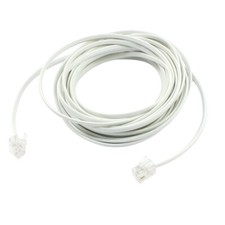 16.4Ft Long RJ11 6P2C Telephone Phone Extension Cord Cable picture